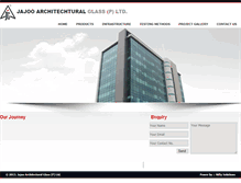Tablet Screenshot of jajooglass.com